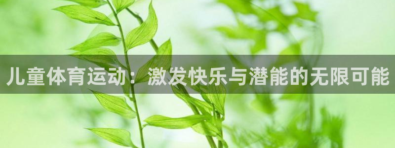 vsport体育官方正版app神州:儿童体育运动:激发快乐与